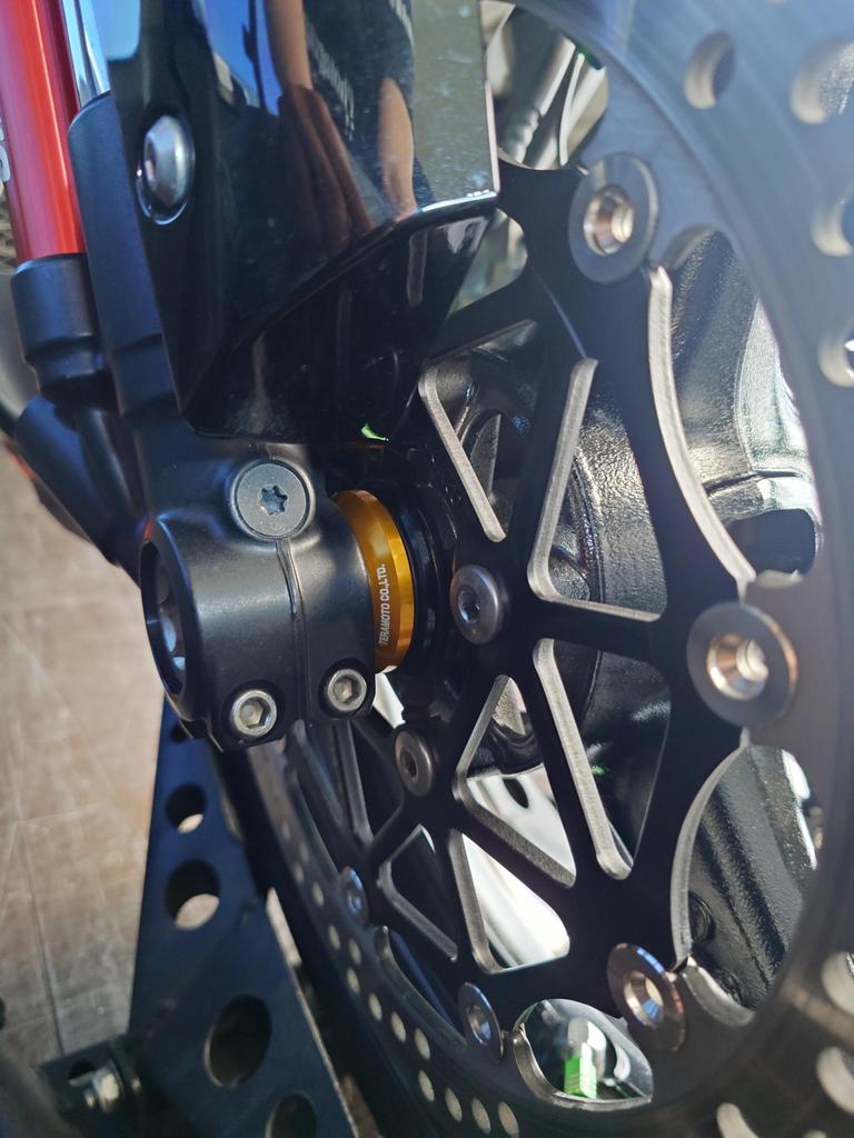 TERAMOTO Performance Color Front Left Right Red for and SE ZX-10R 2016-/2021-, ZX-10RR 2017-, ZX-10R 2018- (PC-K03-01)