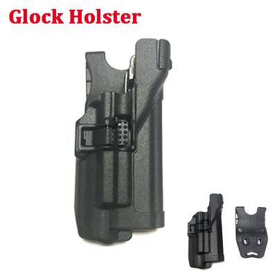 +Tactical LV3+G17 Waist Mounted Gun Holster With Light+Field Glock Waist Mounted Gun Holster With Light LV3 Right Hand
