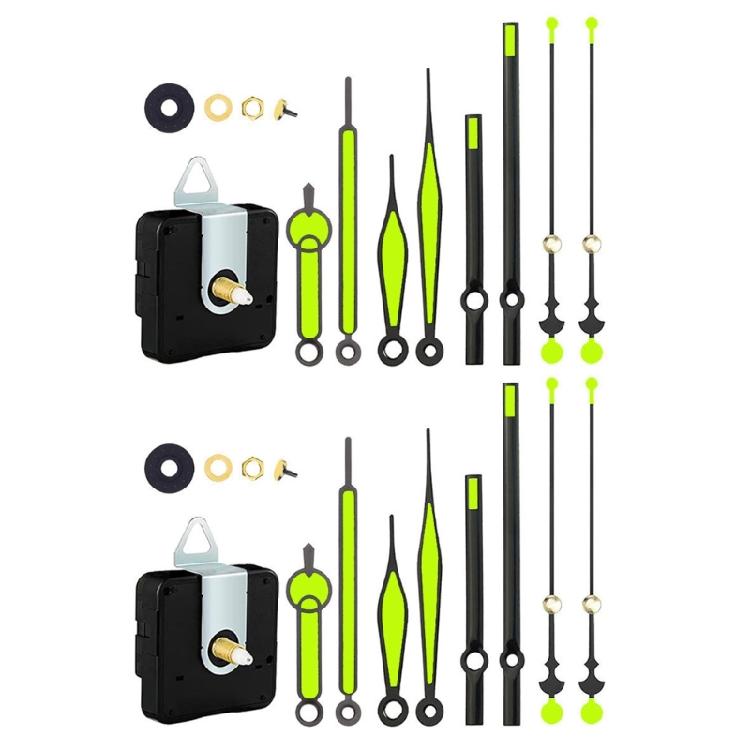 1/2Pcs High Torques Long Shafts Clock Movement Mechanism DIY Clock Repair Parts Replacement Clock Movement Parts Gift