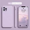Fundas Silicone Case for Iphone 16 Pro Max Shockproof Liquid Silicon Protective Phone Back Cover for Iphone 15 14 13 12 11 Case
