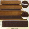 1Pc 20cmX100cm Stair Tread Carpet Mats Self Adhesive Non-Slip Water Absorption Stair Mat Step Rugs Floor Mats Pad Carpet Rug