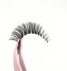 Factory Price Customized Natural Invisible Synthetic Eyelash Faux Mink Matte Flat Clear Band Lashes Handmade