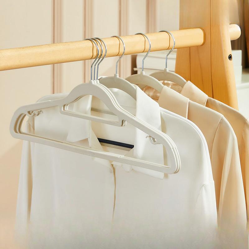 

Вешалка для одежды не оставляет следов и является противоскользящей.. Его можно использовать как для сухой, так и для мокрой одежды 10pcs белый