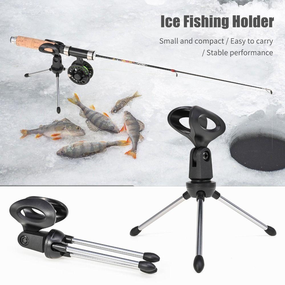 Telescopic Ice Tools Support Stand Fishing Rod Holder New Rods Rests  Winter Fishing