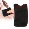 Black Ox Horn Scraping Board Body Acupuncture Therapy Muscle Pain Relief Gua Sha Tool