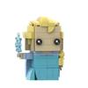 Building Blocks MOC Ice And Snow Square Head Children's Intellectual Development Building Blocks Diy Toy Model Ornaments