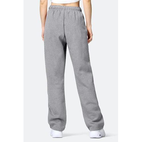 Women's Solid Color High Waisted Loose Casual Sports Pants clothes sale
