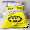 Juego de Ropa de Cama con Patrón del Maccabi Netanya FC Funda Nórdica Funda de Almohada Decoración del Hogar Regalo (1 * funda nórdica + 2 * fundas de almohada, sin núcleo)