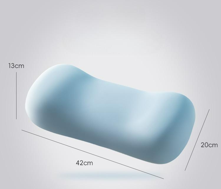 Memory Cotton Pillow Cervical Spine Sleeping Pillow Office Nap Pillow Ice Silk Student Sleep Pillow Small Pillow