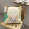 1pc Anime Asobi Asobase Characters Pillow Case Fashion Square Pillowcase Bedroom Sofa Room Ins Decoration Leisure
