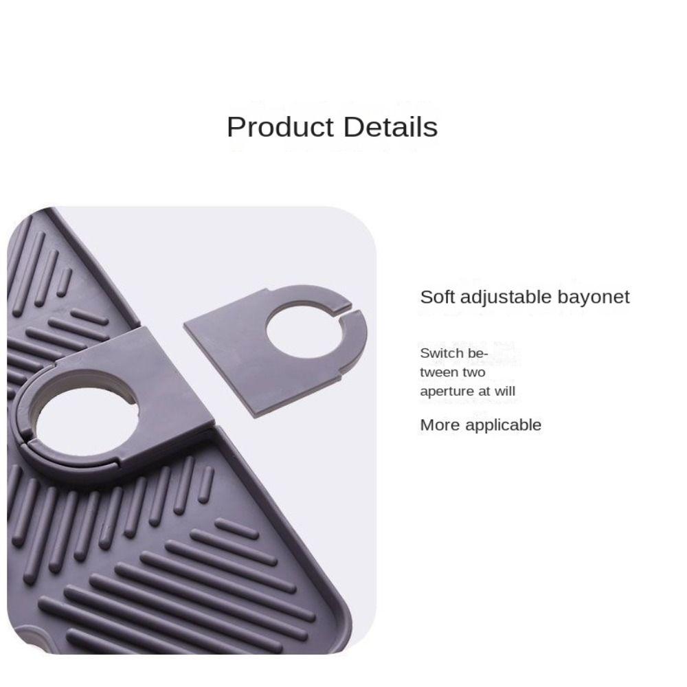 Silicone Drain Pad Soap Box Drainage Rack Cleaning Brush Storage Holder Kitchen Sponge Holder Bathroom Faucet Accessories