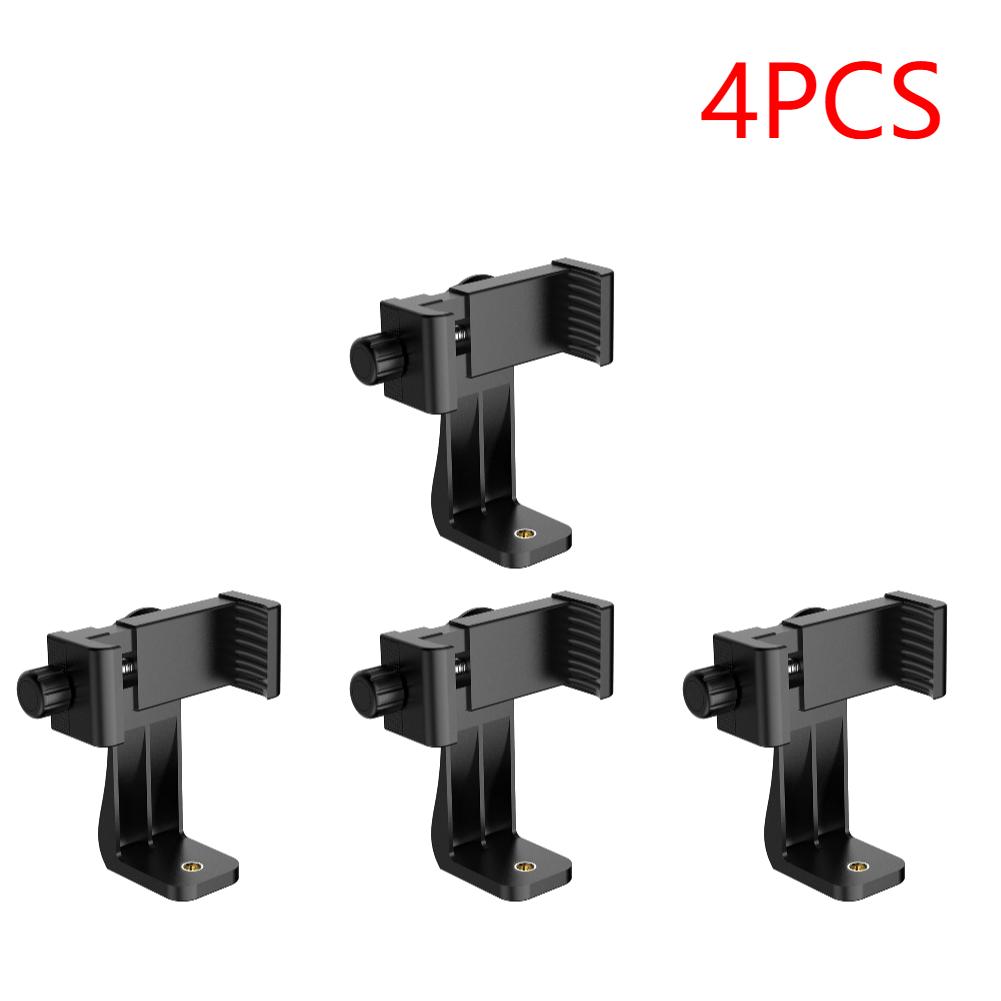 1-5pcs Universal Cell Phone Stand Vertical Bracket Tripod Mount Phone Clip Smartphone Clip Holder 360 for IPhone Selfie Stick