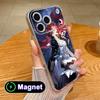 HSR Himeko Clear TPU Magsafe Mobile Phone Case for iPhone 17 16 15 14 13 12 11 Air Pro Max Plus Mini Colorful Cover