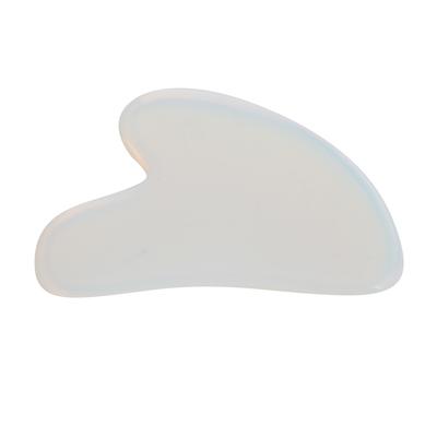 Natural Opal Scrapping Plate Body Guasha Board Face Massager Health Care Tool