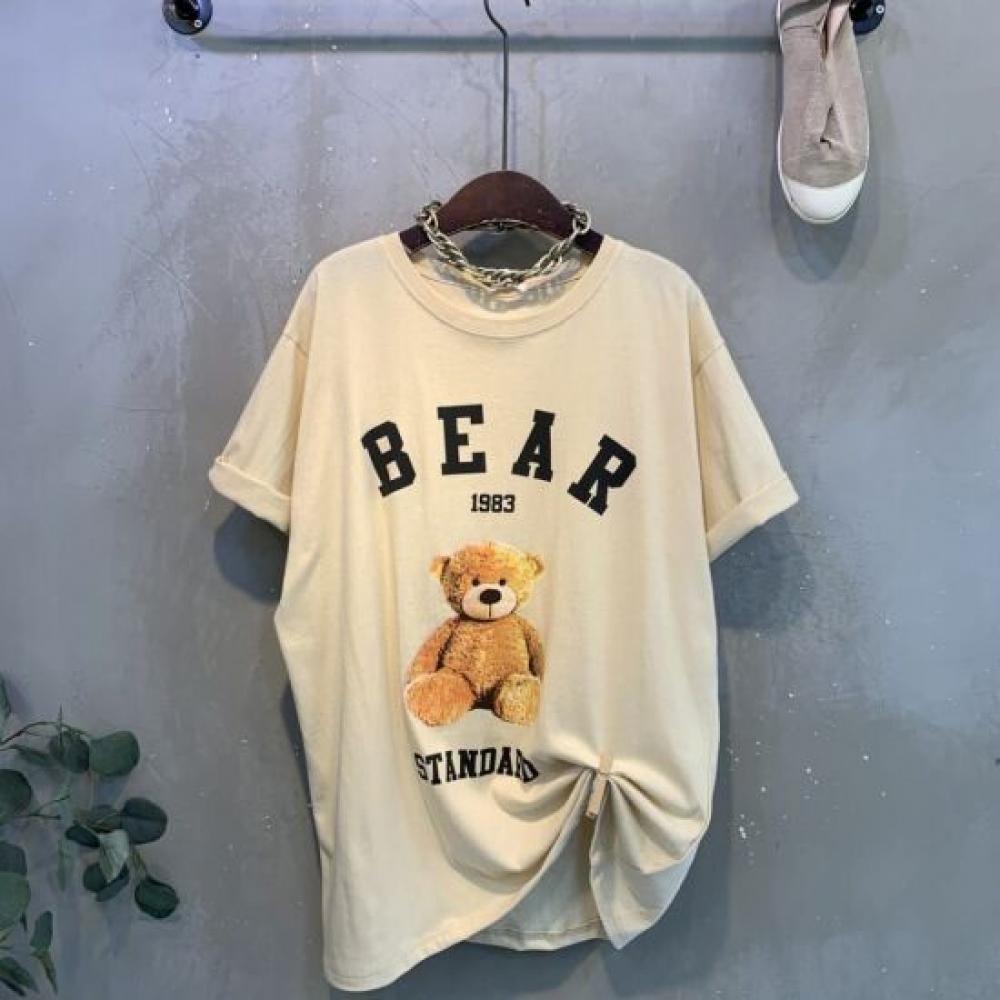 C S In The Room Bear T ShirT ShorT Sleeve 3 Color
