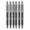 W89C Retractable Ballpoint Pen Office Metal Signing Pen Guest Sign In Pen 1.0MM Tip