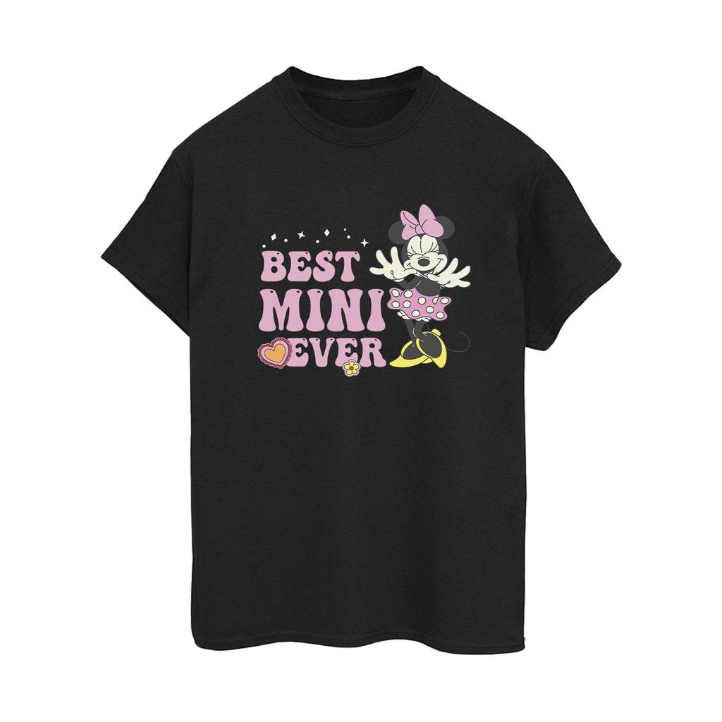 Disney Womens/Ladies Best Mini Ever Cotton Boyfriend T-Shirt