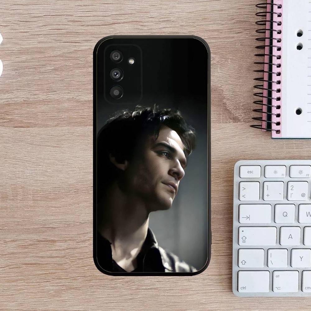 D-Damon Salvatore Phone Case For Samsung Galaxy A13,A21s,A22,A31,A32,A52,A53,A71,A80,A91 Soft Black Cover