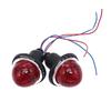 2Pcs Front/Rear Red Indicator Light Lamps For Land Rover Classic Mini Lucas L594