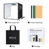 Shadowless Photographic Tent 25cm Puluz For Product Photos LED 5500K