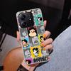 Cartoon Cute Mafalda Phone Case For Xiaomi Redmi Note 15 14 13 12S 12 11 Pro Plus 14S 11S 11E 10 10S 11T 5G Personalized Cover R