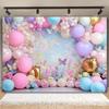 1 Piece, 2D Flat - Birthday Celebration Decoration | Background Banner, Suitable for Birthday Parties of Any Age, Wsj