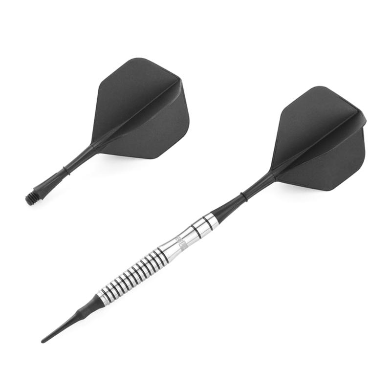 Set of 3Pcs Dart Shafts and Flights Combo for 2BA Thread Dart Barrels Integrated Dart Shaft and Flights Dart and Flight