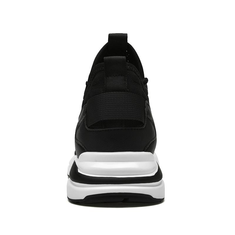 Men Elevator Shoes Height Increase Shoes For Man Height Increase Insole 6Cm Shoes Black Shoes Lift Taller Shoe