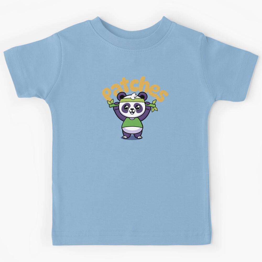 Patches Panda Kids T-Shirt 100