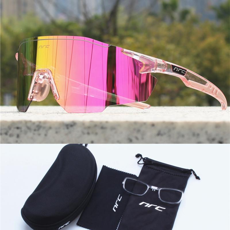 NRC Ultralight Rimless Photochromic Cycling & Outdoor Sports Glasses