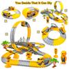 Children Magic Climbing Track Toy Engineering Car Kids Educational Toys Track Car Train Toys for Children Birthday Gift For Kid