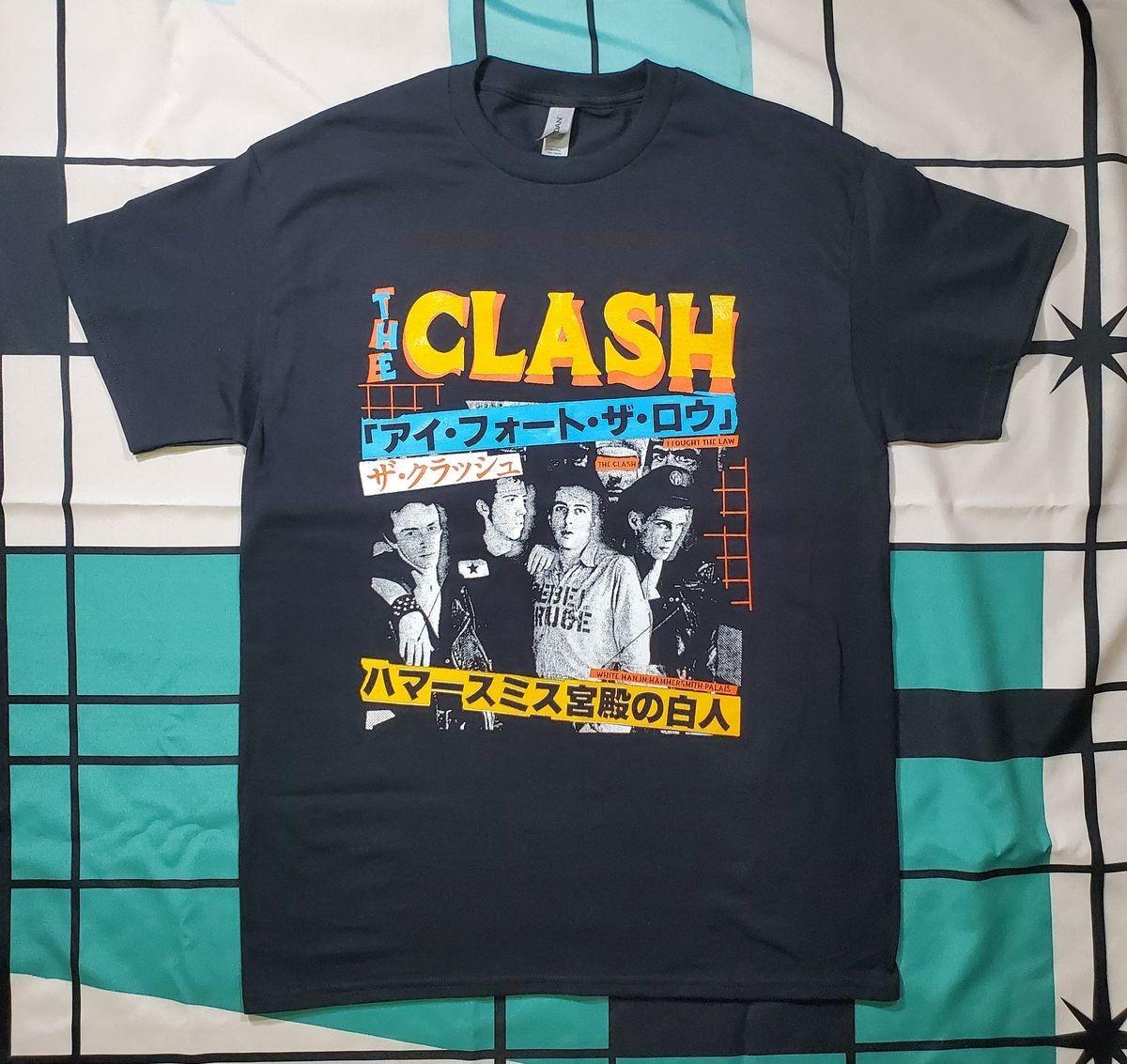 Vintage The Clash Band Japan Shirt Unisex TU517 XXL