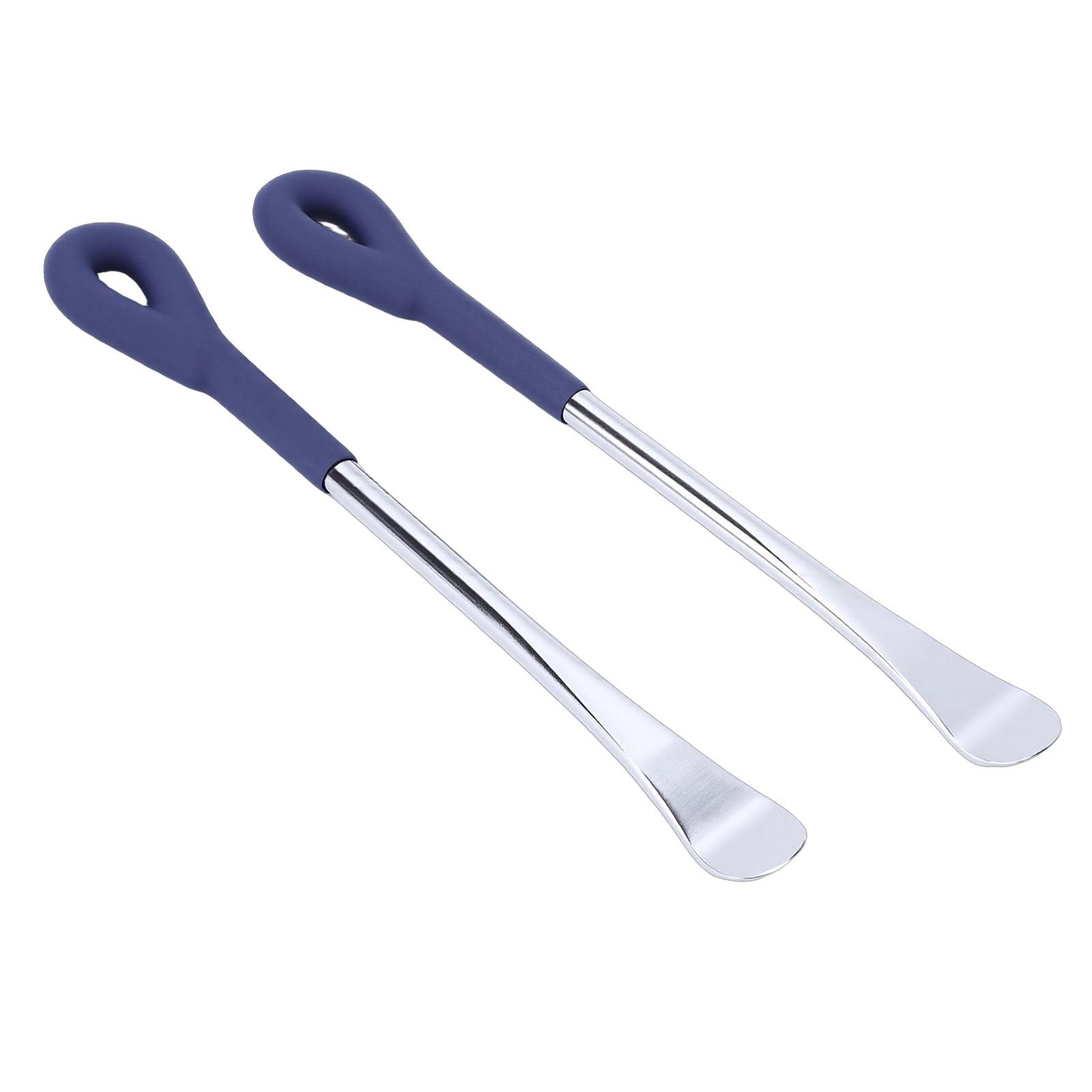 

2pcs Tire Spoon Levers Heavy Duty 10in Motorcycle Tire Changer Tool Carbon Steel Tire Iron Spoon Set