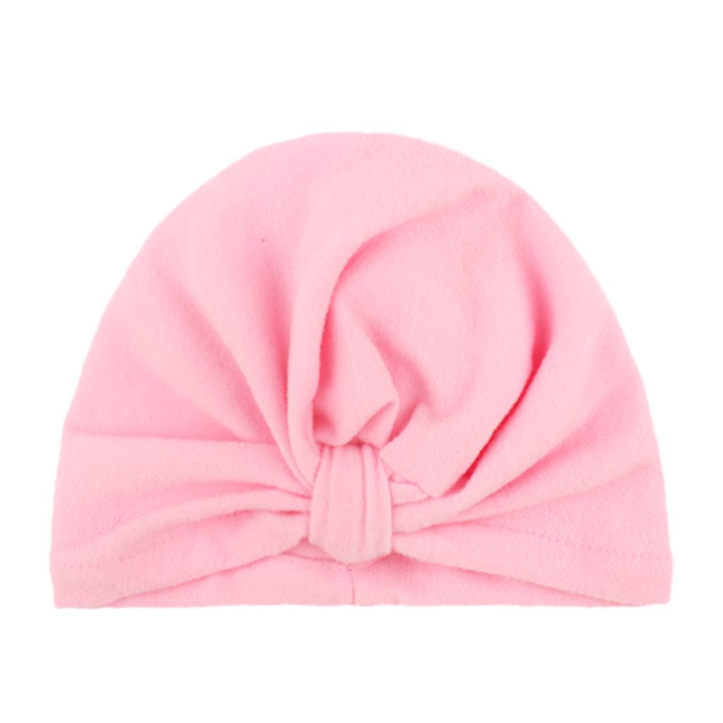 Bohemian-Style Baby Pullover Hat: Soft & Comfortable Knotted Infant Cap