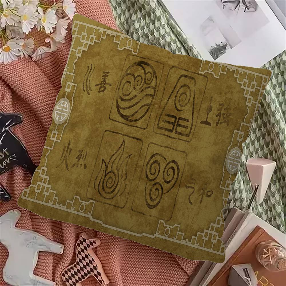 The Last Airbender Cushion Cover Polyester Sofa Cushions Decorative Throw Pillows Home Decoration Pillowcover