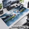 Custom Name Text Mouse Pad Erling Haaland Personalized Desk Pad For Work And Gaming