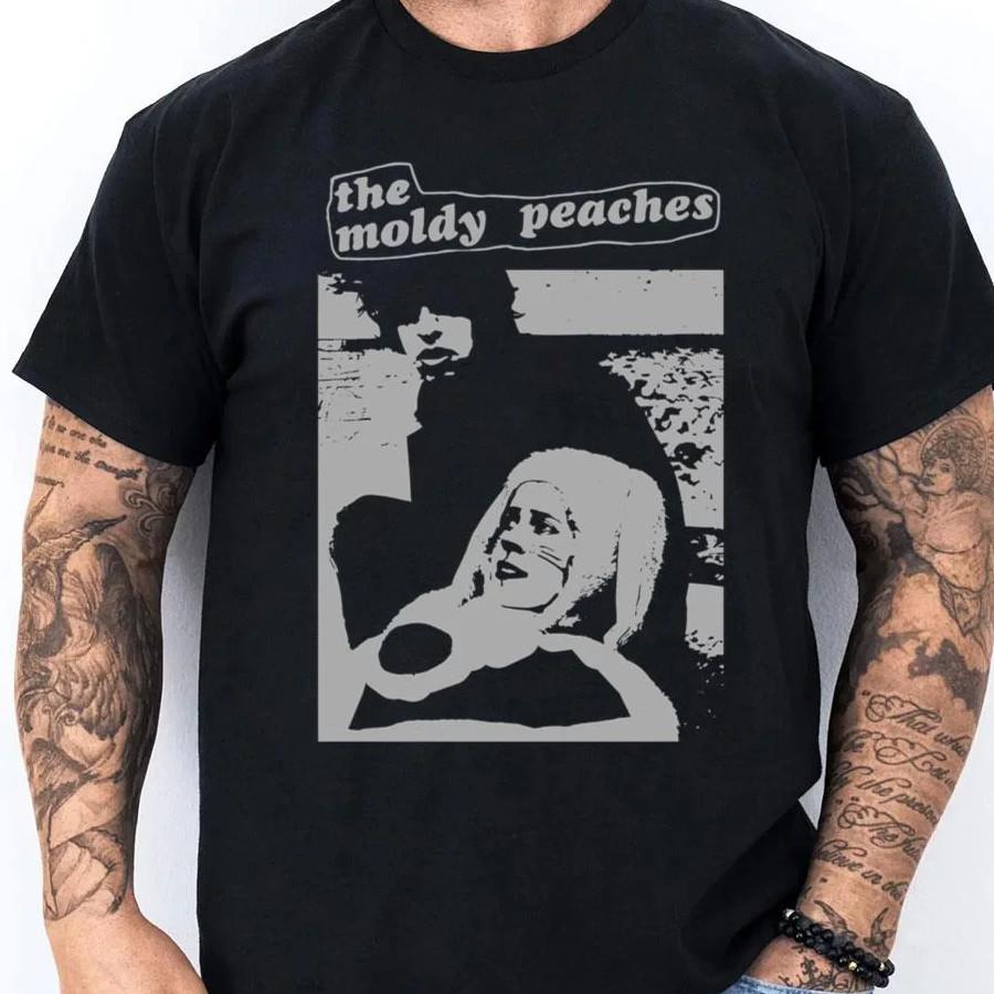 The Moldy Peaches shirt indie band black T-shirt All sizes 1F2702 XXXL