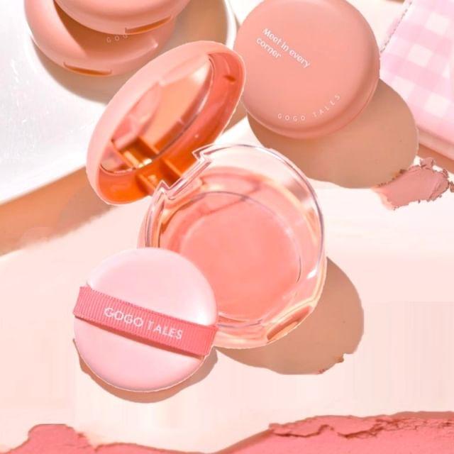 GOGO TALES - Soft Powder Blusher Cream - 4 Colors G03 - 8g