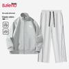 Baleno Cartoon Print Loose Fit Sweatshirt & Pants Set