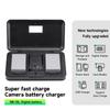 PALO 1400mAh NB-10L NB 10L Battery+Multi-Function Charger Battery Storage Box For CANON G15 G16 G1X SX40 SX50 SX60HS GX3