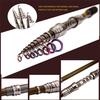 Telescopic Fishing Rod 98% Carbon Fiber Sea Rod Pole Fishing Tackle Gear