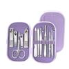 14 Pcs Deluxe Manicure & Pedicure Set Stainless Steel Nail Scissors, Clippers, Ear Digging Spoon For Men & Women