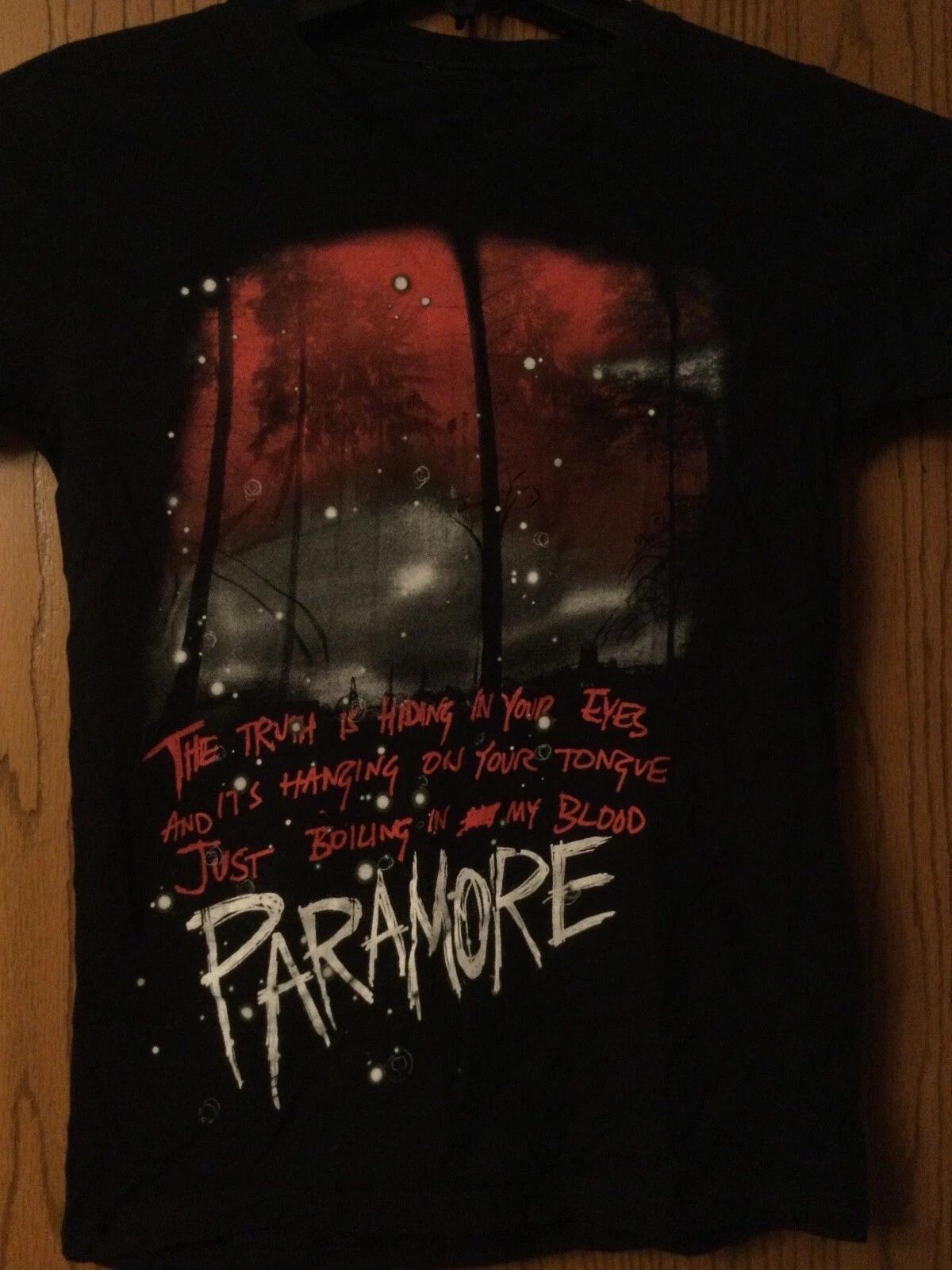 Paramore - “The Truth Is Hiding In Your Eyes …. “ - Black Shirt -Ladies - No Tag XL