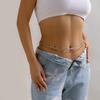 Ingemark 3 ks Bohemia Korálky na pas Břišní pás Řetízky pro ženy Svatba Nevěsta Sexy Letní Bikini Elastické Šperky na tělo Y2K Doplňky