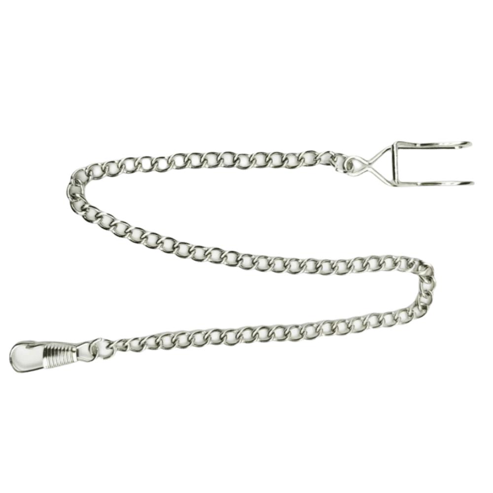 Fashion Alloy Pocket Watch Chain Vintage Style Classic Waist Chain Denim Chain Watches Accessories серебряный