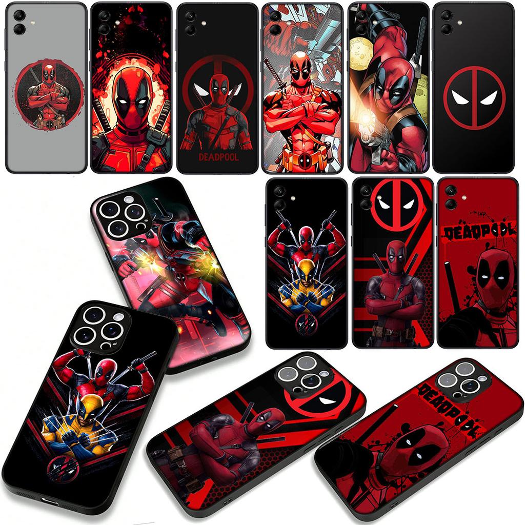 Deadpool Marvel Comics Case for Motorola Moto G54 G05 G24 G67 G55 G75 G9 G85 G15 G57 G86 Power Edge 50 30 Ultra Fusion Neo Pro