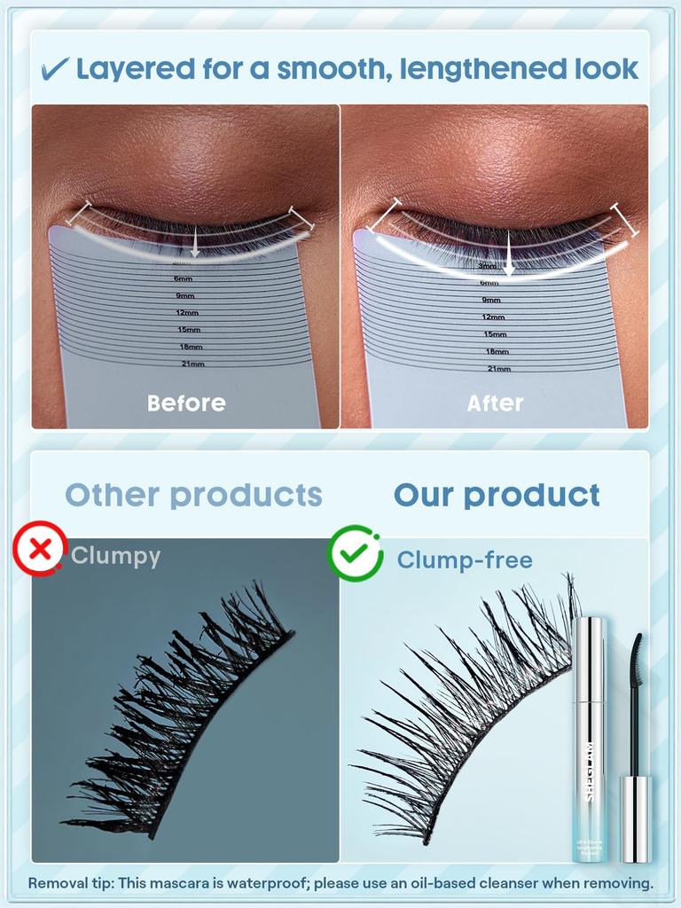 SHEGLAM Lift & Elevate Mascara Curved Brush
