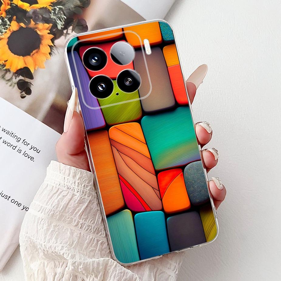 For Xiaomi Mi 15 Pro 5G Case New Fashion Painted Cover Soft Silicone Slim Phone Case For Xiaomi 15 Pro Mi15 5G Back Cover Fundas