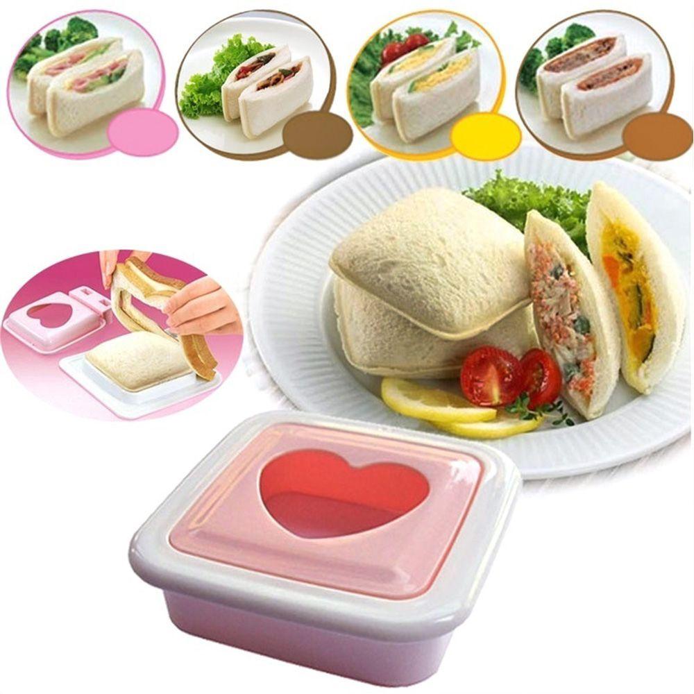 1pc Home Essential Kitchen Accessories Mold Cutter Bread Toast Making Mold Mould Sandwich Maker