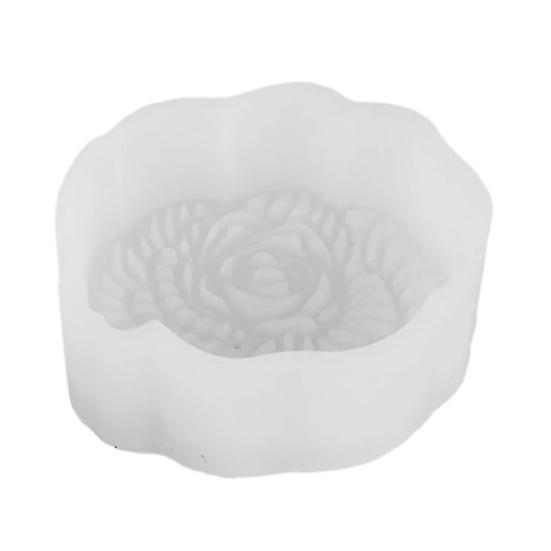 Lotus Rose Ginkgo Leaf Silicone Mold DIY Mousse Cake Chocolate Pudding Mold Non-Stick Baking Pan for Candy Jelly